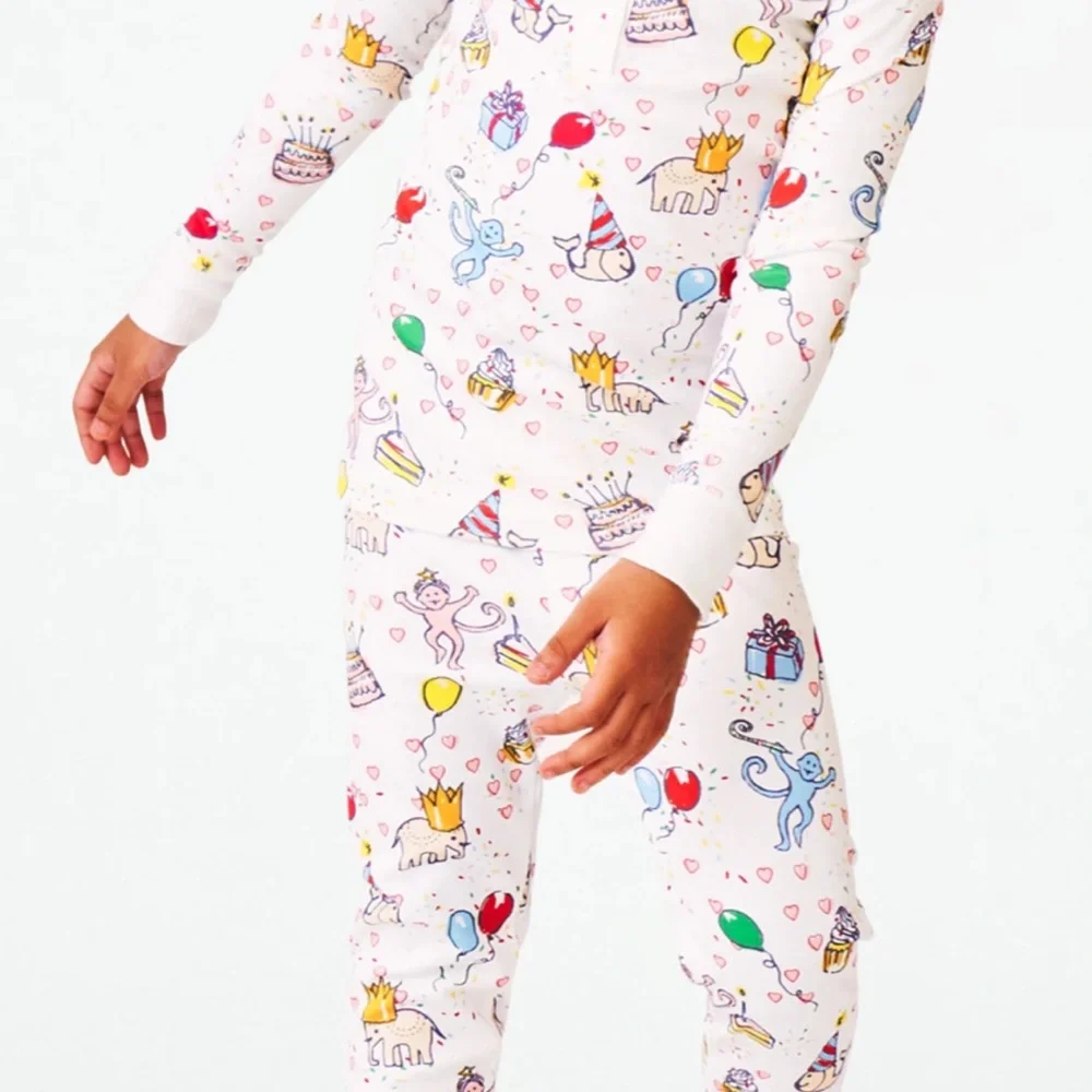 Roller Rabbit Birthday Bonanza Pajama Set